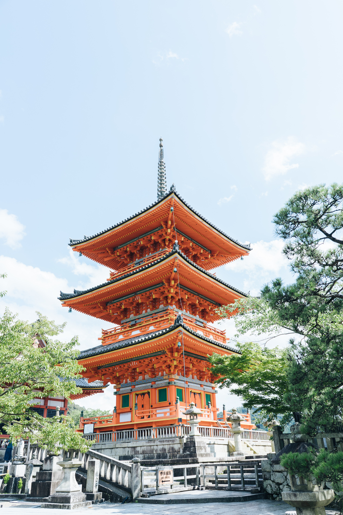 Kiyomizu-Dera Temple in Kyoto, Japan